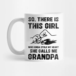 Granddaughter and Grandpa Father's Day Mug